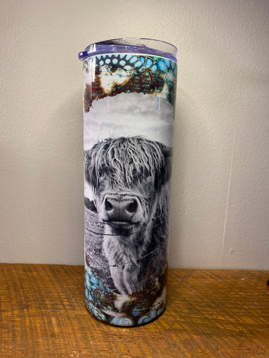 Highland Cow Tumbler